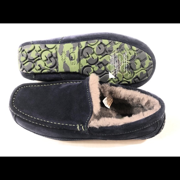 ugg ascot black marble